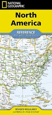 National Geographic North America Map (Folded with Flags and Facts) - National Geographic Maps - cover
