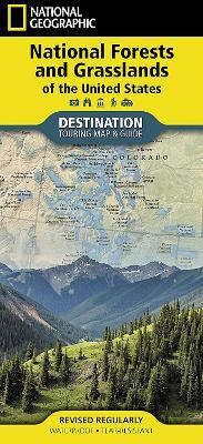 National Forests and Grasslands of the United States Map - National Geographic Maps - cover