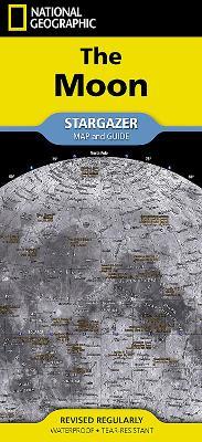 Moon Map and Guide: Stargazer folded - Nat Geo Maps - cover