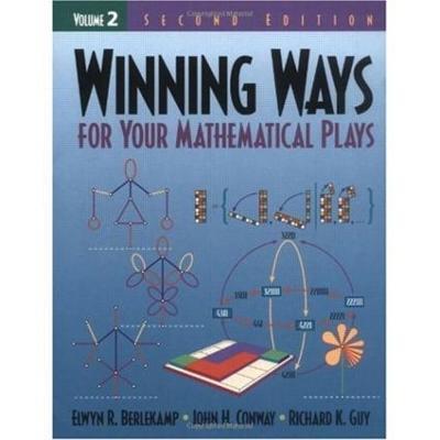 Winning Ways for Your Mathematical Plays, Volume 2 - Elwyn R. Berlekamp,John H. Conway,Richard K. Guy - cover