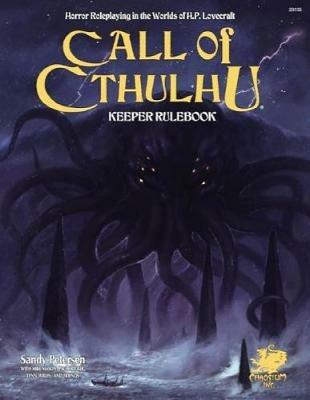 Call of Cthulhu: Keeper Rulebook - Sandy Petersen,Mike Mason,Paul Fricker - cover