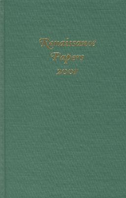 Renaissance Papers 2001 - cover