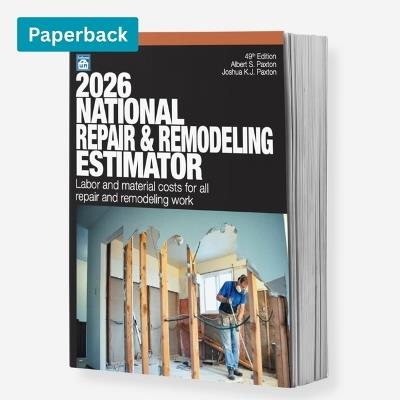 2026 National Repair & Remodeling Estimator - Albert S Paxton - cover