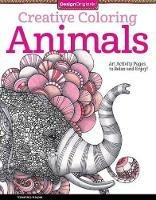 Creative Coloring Animals: Art Activity Pages to Relax and Enjoy! - Valentina Harper - cover