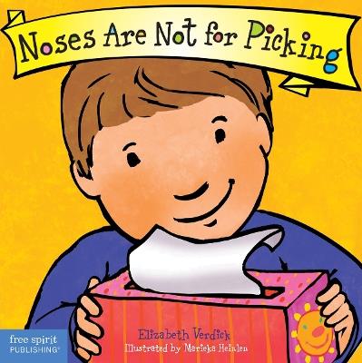 Noses Are Not for Picking Board Book - Elizabeth Verdick - cover