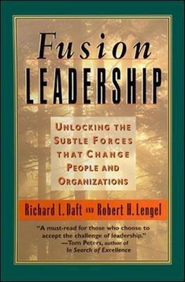 Fusion Leadership - RICHARD L. DAFT - cover