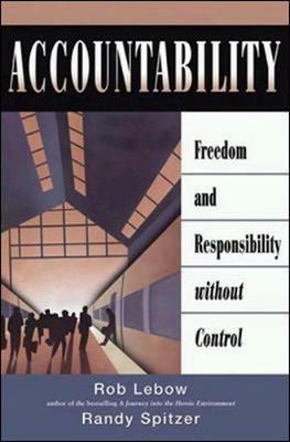 Accountability - Freedom and Responsibility without Control - LEBOW - cover