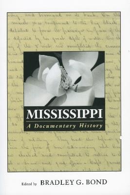 Mississippi: A Documentary History - cover