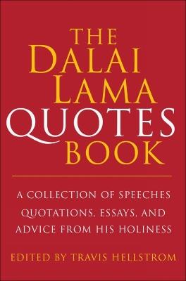 The Dalai Lama Quotes Book - Travis Hellstrom - cover