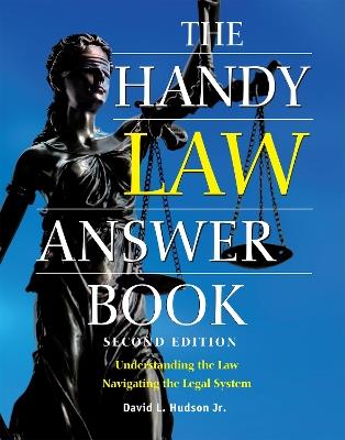 The Handy Law Answer Book - David L. Hudson - cover