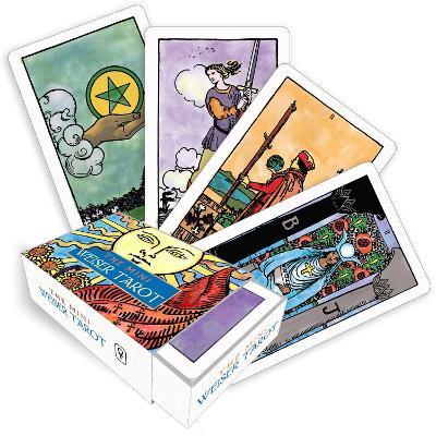 The Mini Weiser Tarot: A Miniature Edition of the Classic 1909 Waite-Smith Deck (78 Full-Color Cards) - Arthur Edward Waite,Pamela Colman Smith,The Editors of Weiser Books - cover