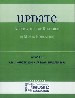 Update: Applications of Research in Music Education Yearbook - cover