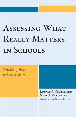 Assessing What Really Matters in Schools: Creating Hope for the Future - Ronald J. Newell,Mark J. Ryzin - cover