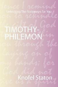 Timothy-Philemon - Knofel Staton - cover