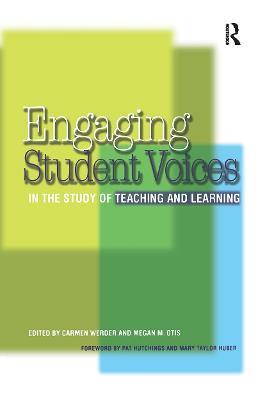 Engaging Student Voices in the Study of Teaching and Learning - cover