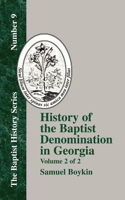 History Of The Baptist Denomination In Georgia - Vol. 2 - Samuel Boykin - cover