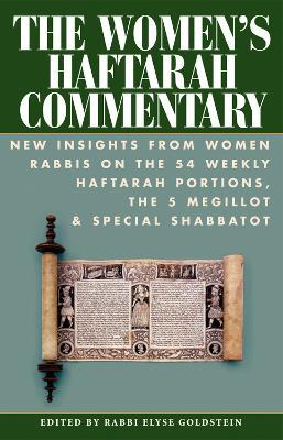 The Women's Haftarah Commentary: New Insights from Women Rabbis on the 54 Weekly Haftarah Portions, the 5 Megillot & Special Shabbatot - cover