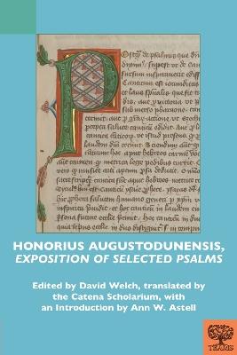 Honorius Augustodunensis, "Exposition of Selected Psalms" - cover