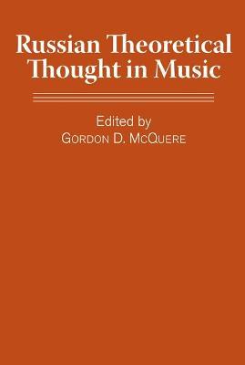 Russian Theoretical Thought in Music - cover