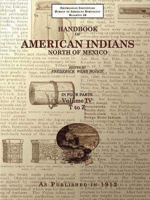 Handbook of American Indians North of Mexico V. 4/4 - cover