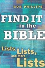 Finding It in the Bible