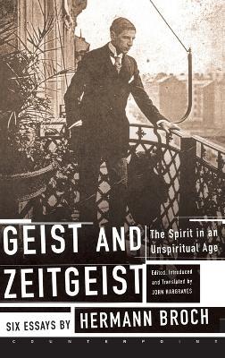 Geist and Zeitgeist - Hermann Broch - cover