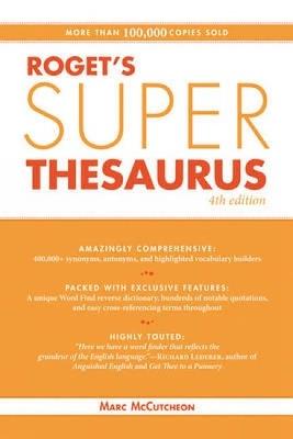 Roget's Super Thesaurus - Marc McCutcheon - cover