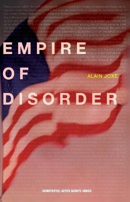 The Empire of Disorder - Alain Joxe - cover