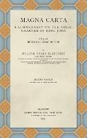 Magna Carta (1914): A Commentary on the Great Charter of King John - William Sharp McKechnie - cover