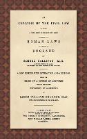 An Analysis of the Civil Law [1836]