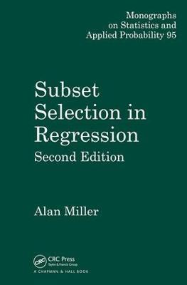 Subset Selection in Regression - Alan Miller - cover