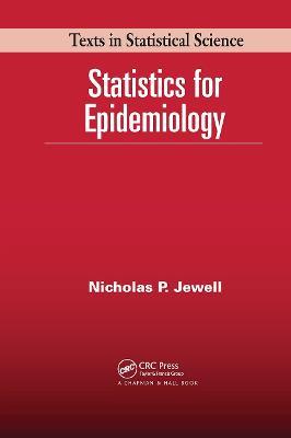 Statistics for Epidemiology - Nicholas P. Jewell - cover