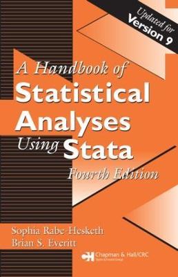 Handbook of Statistical Analyses Using Stata - Brian S. Everitt,Sophia Rabe-Hesketh - cover