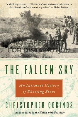 The Fallen Sky: An Intimate History of Shooting Stars - Christopher Cokinos - cover