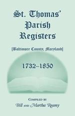 St. Thomas' Parish Register, 1732-1850