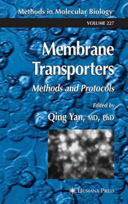Membrane Transporters: Methods and Protocols - cover