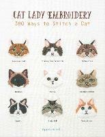Cat Lady Embroidery: 380 Ways to Stitch a Cat - Applemints - cover