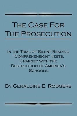 The Case for the Prosecution - Geraldine E Rodgers - cover
