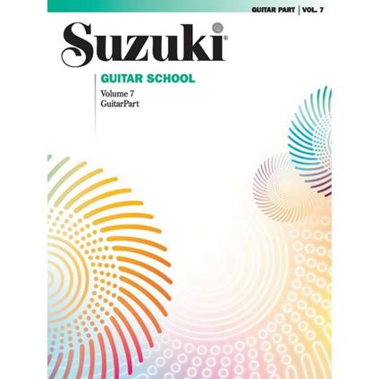  Suzuki Guitar School Guitar Part, Volume 7 - metodo per chitarra - copertina