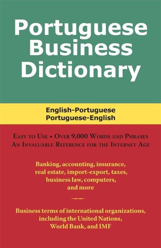 Portuguese Business Dictionary