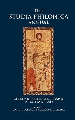 Studia Philonica Annual XXIV, 2012 - cover