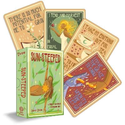Sun-Steeped: A Golden Hour–Infused Affirmation Deck (54 Full-Color Cards and 64-Page Full-Color Guidebook) - Shannon Christie - cover