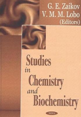 Studies in Chemistry & Biochemistry - cover