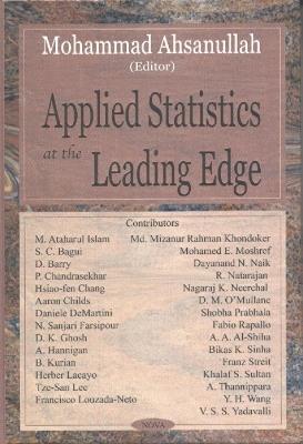 Applied Statistics at the Leading Edge - cover