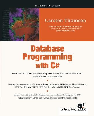 Database Programming with C# - Carsten Thomsen - cover