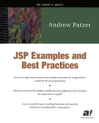 JSP Examples and Best Practices - Andrew Patzer - cover