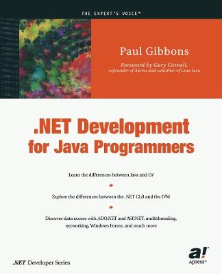 .NET Development for Java Programmers - Paul Gibbons - cover