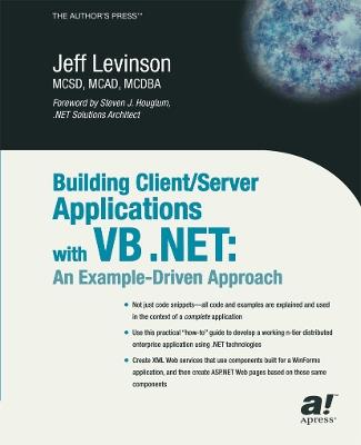 Building Client/Server Applications with VB .NET: An Example-Driven Approach - Jeff Levinson - cover