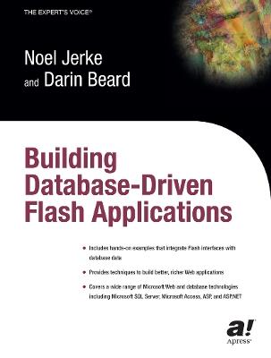 Building Database Driven Flash Applications - Noel Jerke,Darin Beard - cover