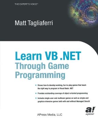Learn VB .NET Through Game Programming - Matthew Tagliaferri - cover